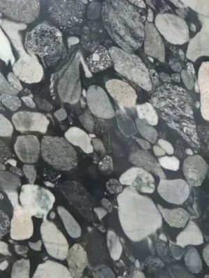 Barbecue Granite Black Mosaic
